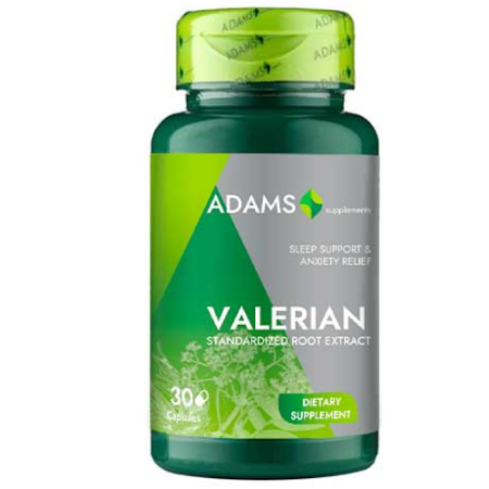 Sistem nervos - Valeriana 300mg 30cps, Adams