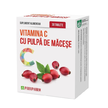 Vit C cu Pulpa De Macese Parapharm [1]