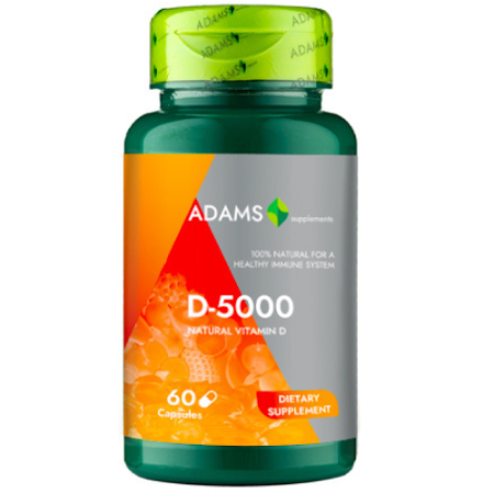 Vitamina D - Vit. D-5000 60cps, Adams