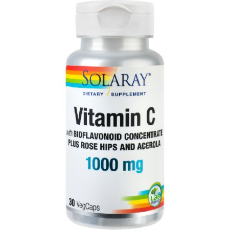 Vitamin C 1000mg, 30cps, Solaray [0]