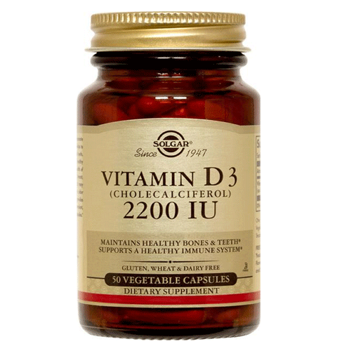 Vitamina D - Vitamina D3 2200UI 50cps Solgar