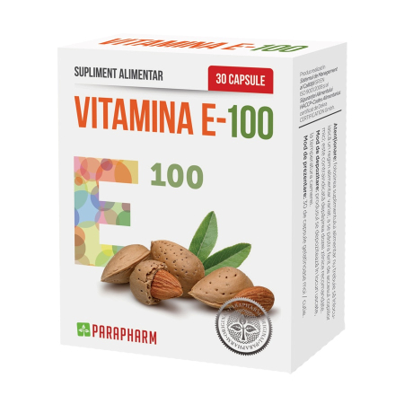 Vitamina E - Vitamina E100, 30cps, Quantum Pharm