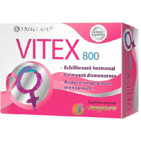 Produse pentru Ea - Vitex 800mg, 30cps Vegetale, Cosmo Pharm