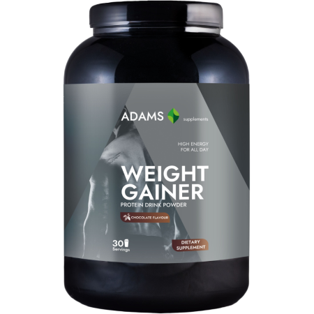 Proteine - Weight Gainer (ciocolata), 1500g, Adams Supplements