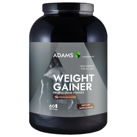Weight Gainer (ciocolata), 3000g, Adams Supplements [0]