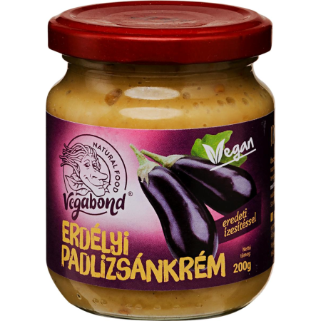 Mancare sanatoasa - Zacusca cu Vinete Vegabond 200g Mpline