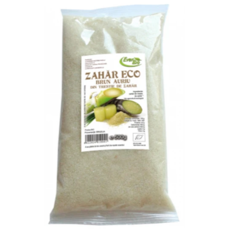 Zahar Brun Auriu Trestie Zahar 500gr My Bio Natur [0]