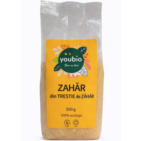 Zahar din trestie de zahar, organic, 500g, youbio [8]