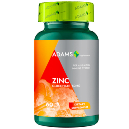 Zinc 50mg, 60tab, Adams Supplements [0]