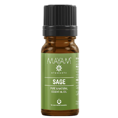 Remedii naturale - Ulei esential de Salvie Oficinala 10ml Mayam