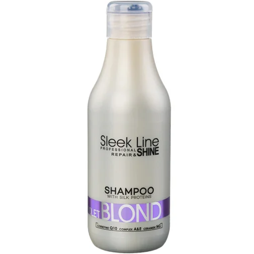 Cosmetice Bio si naturale - Sampon Violet Blond 300ml Sleek Line