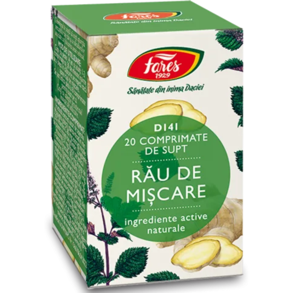 Ceaiuri Maté - Rau de Miscare 20cps Fares