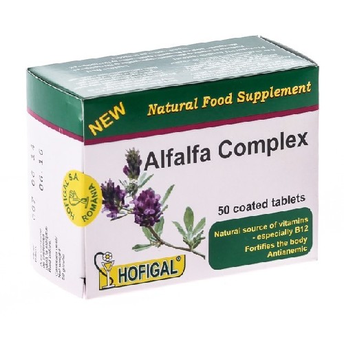 Cardiovasculare - Complex Alfalfa 50cpr Hofigal