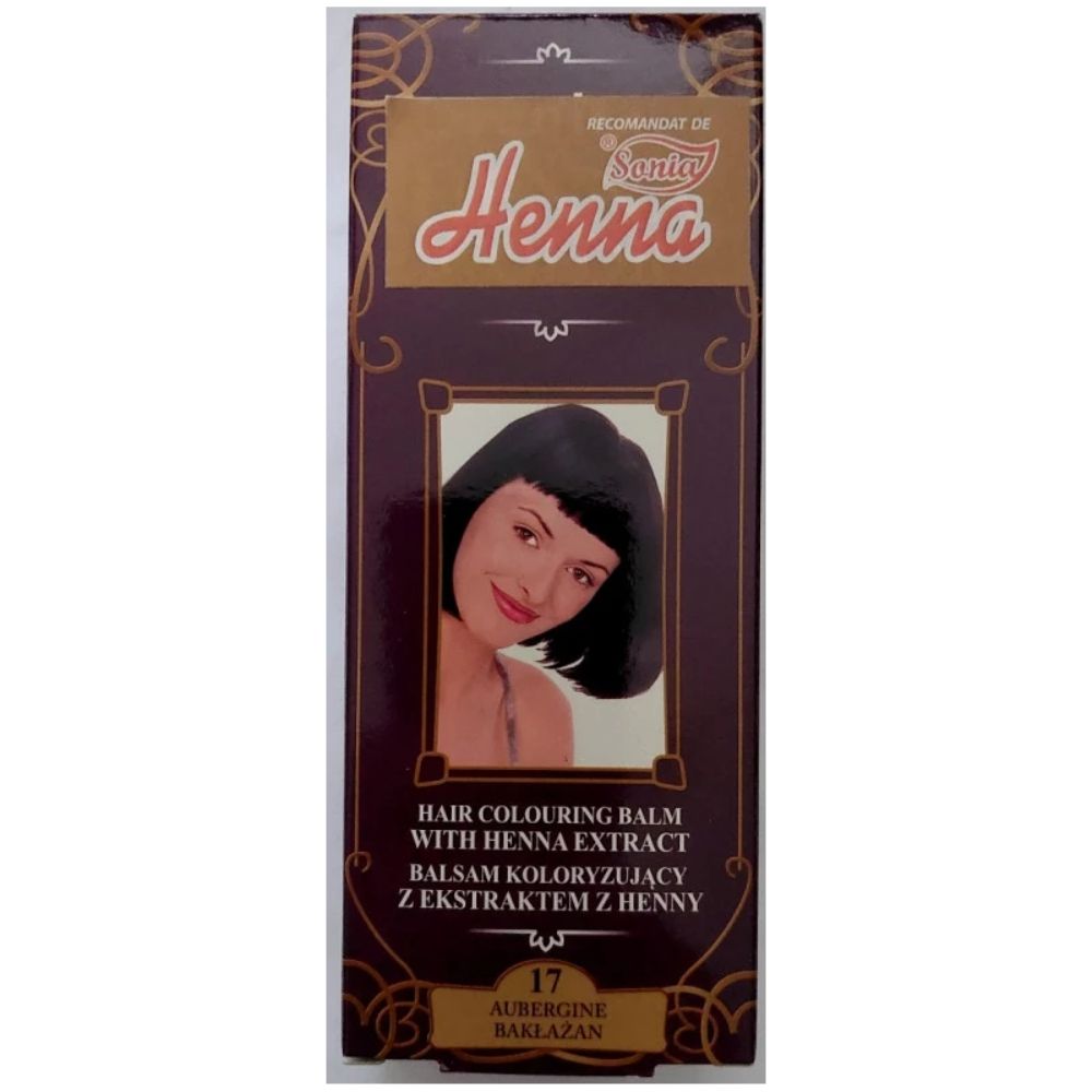 Cosmetice Bio si naturale - Balsam Colorare Nr17 Violet 75ml Henna Sonia