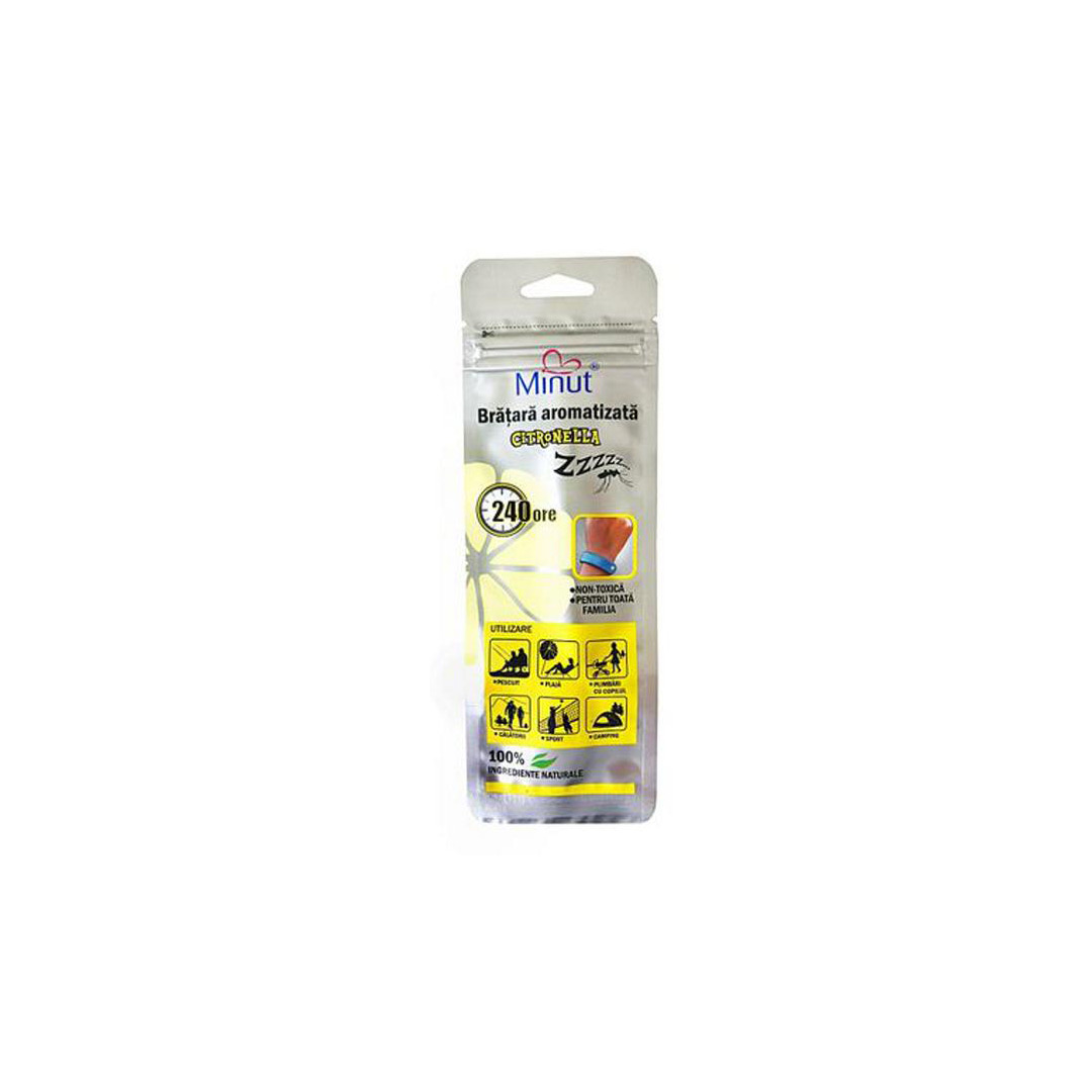Produse de uz casnic - Bratara Aromatizata Citronella( Verde) 1 Buc Minut