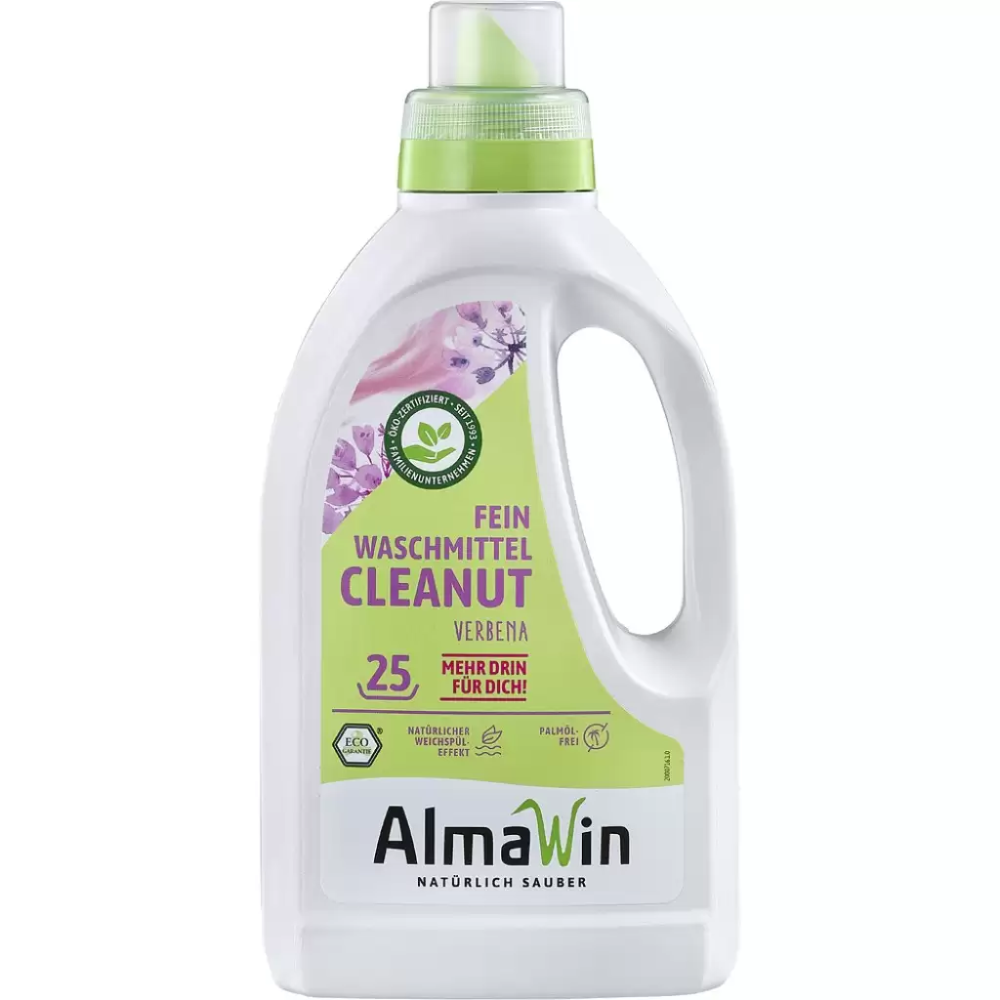 Detergenti Bio - Detergent Lichid de Rufe cu Nuci de Sapun 750ml Almawin