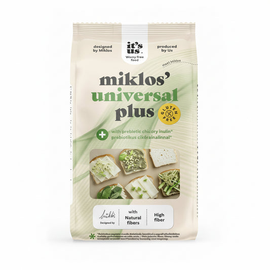 Faina Amestec Universal fara Gluten cu Inulina din Cicoare Miklo [0]