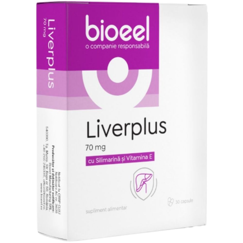 Hepato-biliare - Liverplus 70mg, 30cps, Bioeel