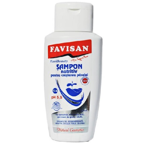 Cosmetice Bio si naturale - Sampon Nutritiv pentru Cresterea Parului 200ml Favisan