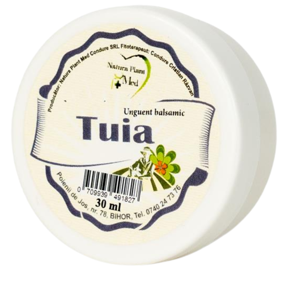 Unguente, geluri, solutii - Unguent Balsamic Tuia 30ml Natura Plant