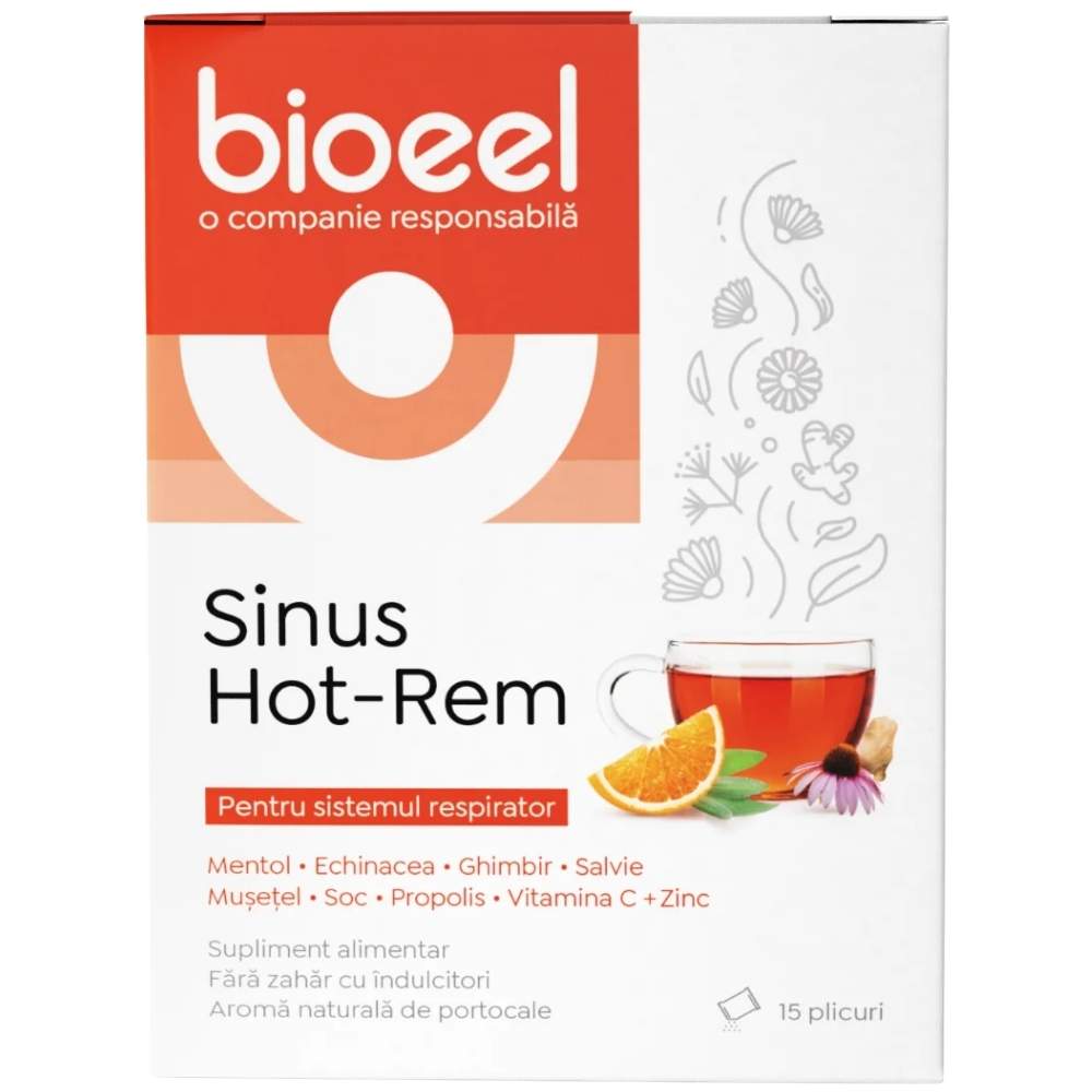 Imunitate - Sinus Hot-Rem, 15 plicuri, Bioeel
