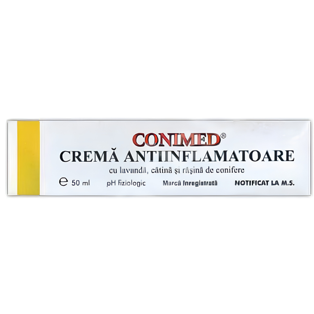 Unguente, geluri, solutii - Crema Conimed Antiinflamatoare 50ml Elzin Plant