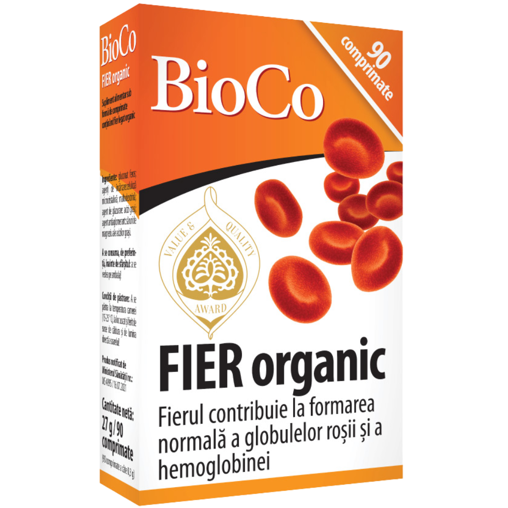 Multiminerale - Fier Organic 90cps Bioco