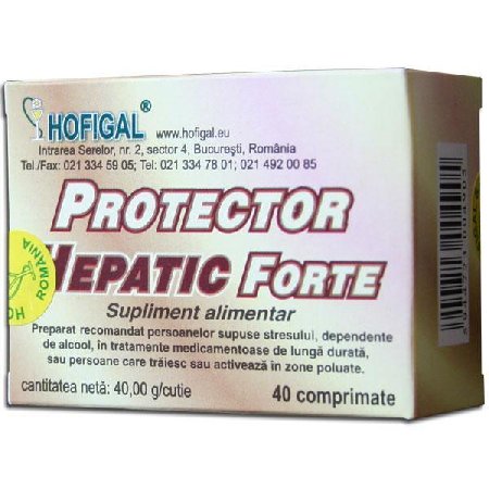 Hepato-biliare - Protector Hepatic Forte 40cpr Hofigal