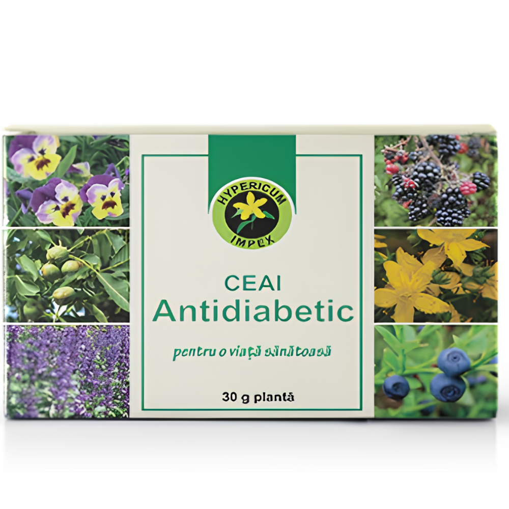 Alimente - Ceai Antidiabetic 30gr Hypericum