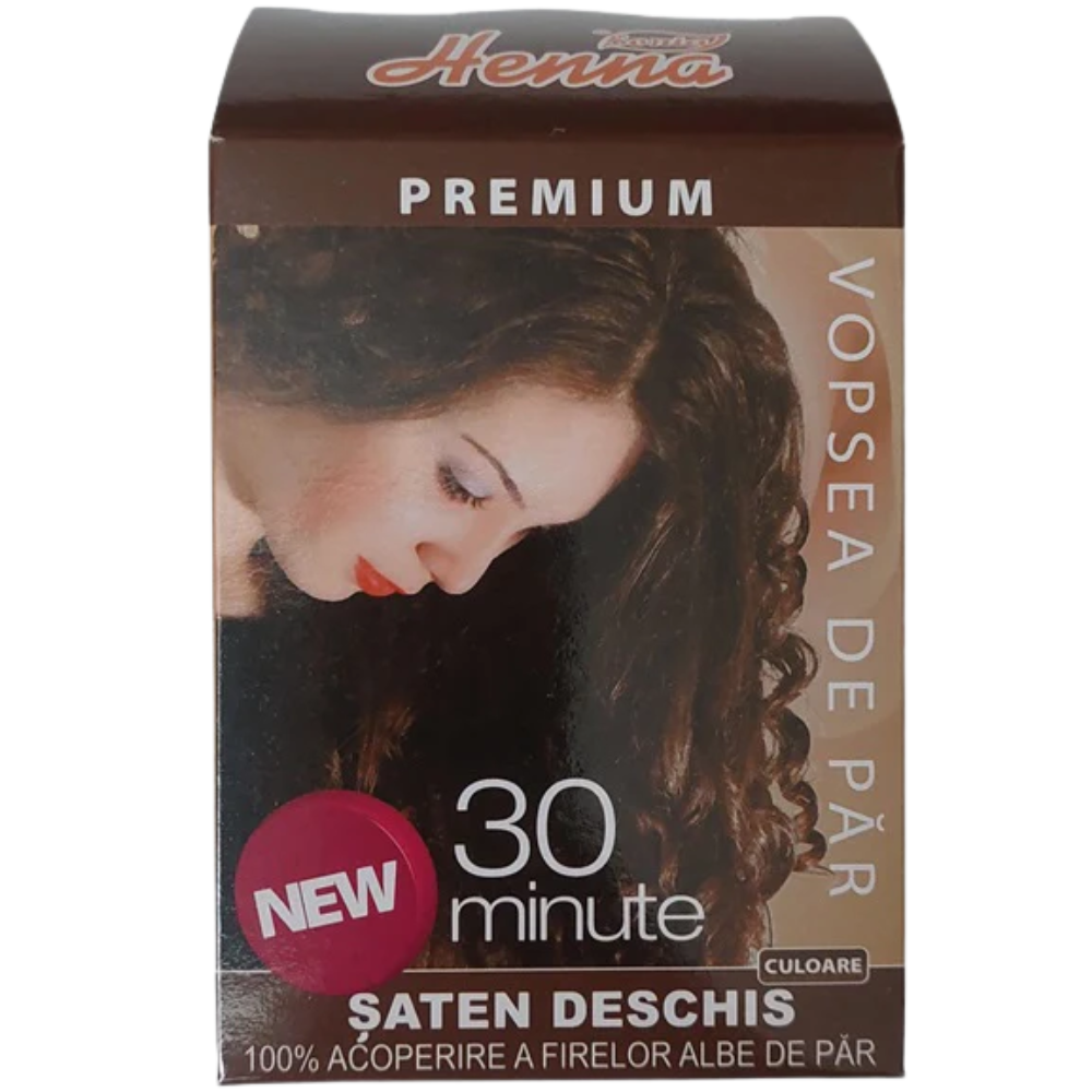 Suplimente alimentare - Henna Premium Saten Deschis Henna Sonia 60g