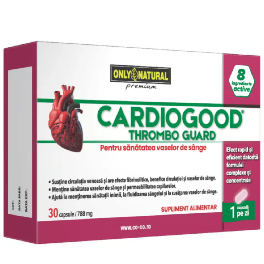 Cardiovasculare - Cardiogood 30cps Only Natural