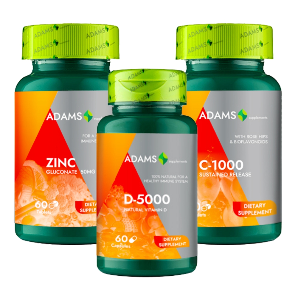 Pachet de Imunitate - Vit. C + Vit. D + Zinc [1]