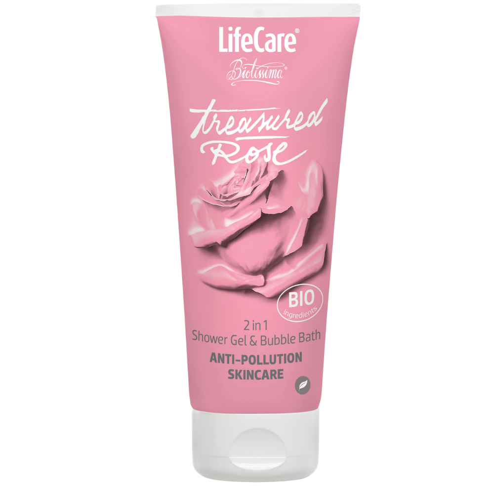 Cosmetice Bio si naturale - Gel de Dus si Spumant de Baie 2 in 1 Anti-pollution 200ml Biotissima Life Care