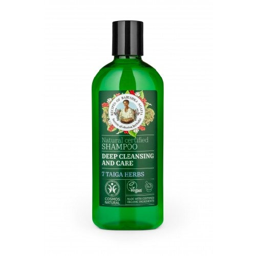 Cosmetice Bio si naturale - Sampon Natural  Purificarea Parului, 260ml, Bunica Agafia