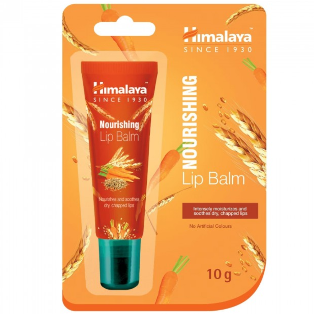 Creme cosmetice - Balsam De Buze Cu Ulei Morcov Nourishing 10gr Himalaya