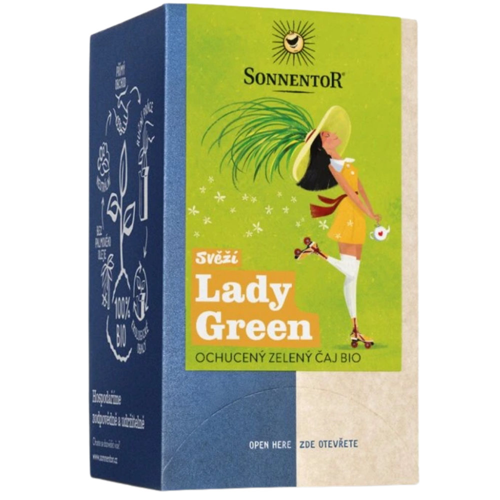 Alimente - Ceai Verde Lady Green Bio 18pl  Sonnentor