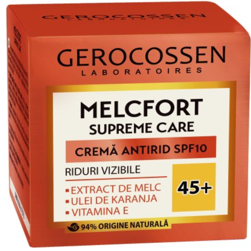 Creme cosmetice - Melcfort Supreme Crema Antirid 45+ Spf10 50ml Gerocossen