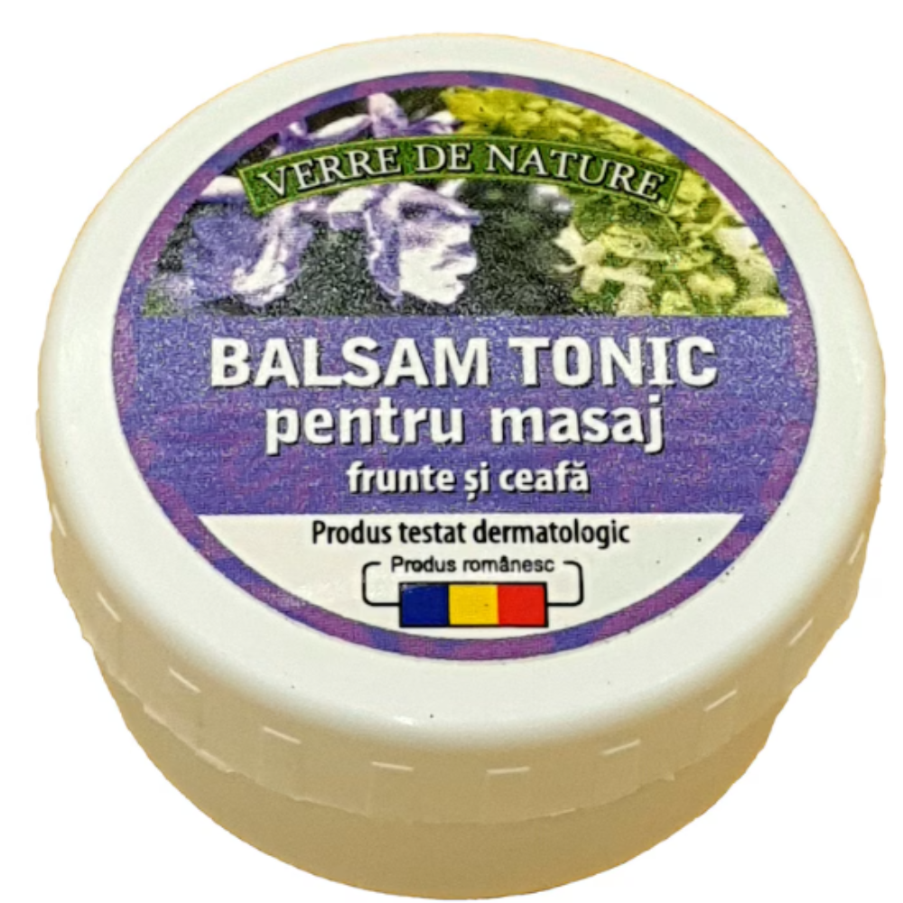 Unguente, geluri, solutii - Balsam Tonic Masaj Frunte Ceafa 20gr Manicos