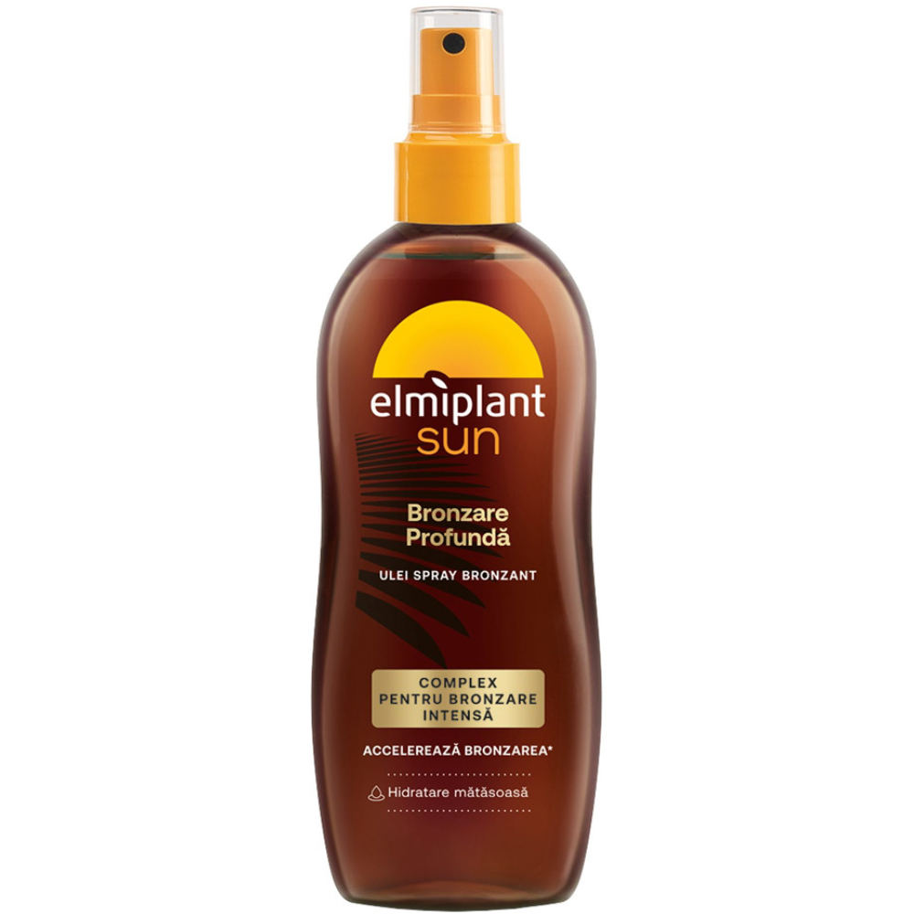 Produse pentru plaja - Sun Ulei Plaja Spray SPF6 Bronzare Rapida 150ml Elmiplant