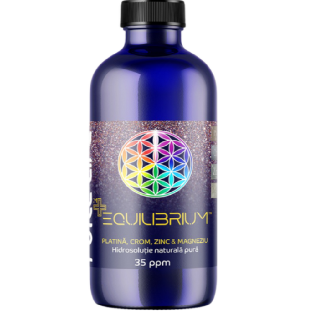 Imunitate - M+ Equilibrium (Cr, Zn, Pl, Mg) 35 Ppm Mas. Gradata 240ml Pure Life