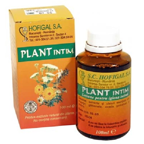 Produse sanatate sexuala - Plant Intim 100 Ml R Hofigal