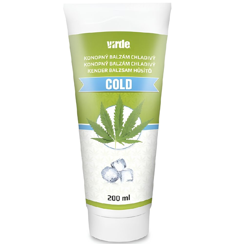 Unguente, geluri, solutii - Virde Balsam de Canepa Racire 200ml Virde