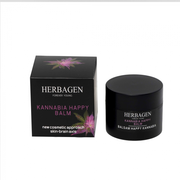 Balsam cu celule stem din cânepă Kannabia Happy, 50g, Herbagen [1]