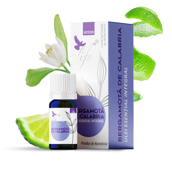 Bergamota de Calabria ulei esential integral 5ml uz intern, Bionovativ [1]