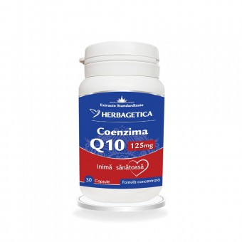 Coenzima Q10 125mg, Herbagetica [1]