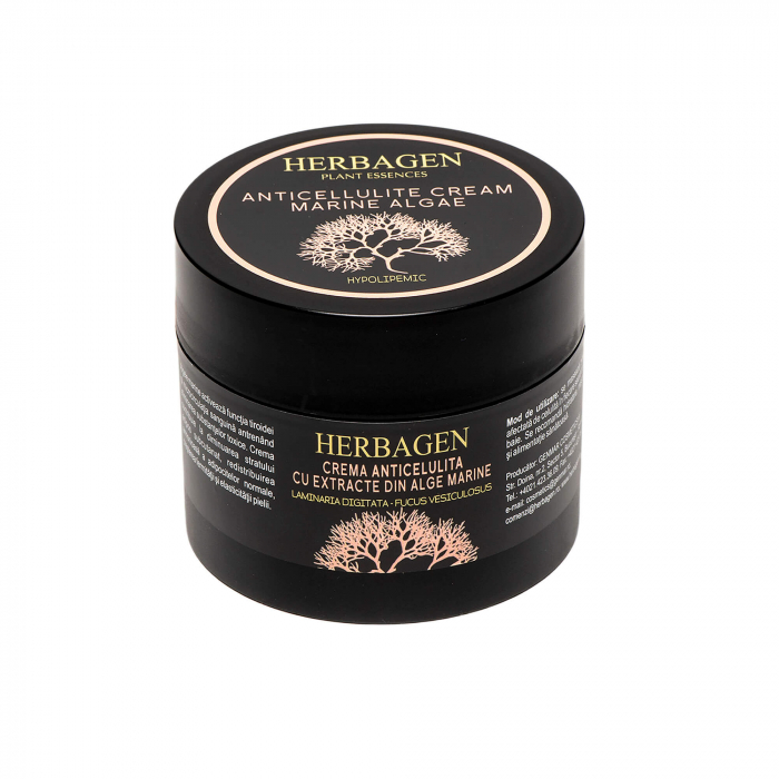 Cremă anticelulită cu extract de alge marine, 200g, Herbagen [1]