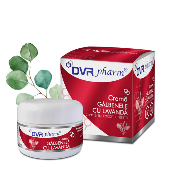 Cremă de Gălbenele cu Lavandă 50ml, DVR Pharm [1]