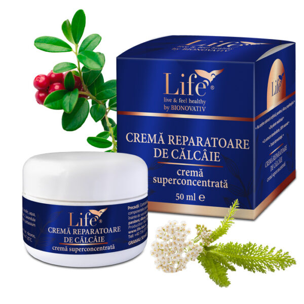 Cremă reparatoare de călcâie 50ml, Bionovativ [1]