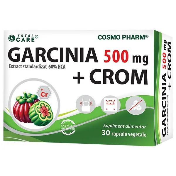 Garcinia + Crom, 30 capsule, Cosmopharm [1]
