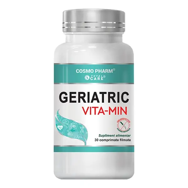 Geriatric Vita-Min, 30 comprimate, Cosmopharm [1]